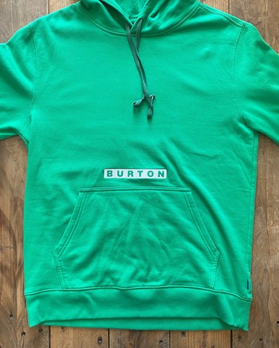 Burton Northline Pullover Hoodie - Green - Medium - Embroidered - Picture 2 of 20