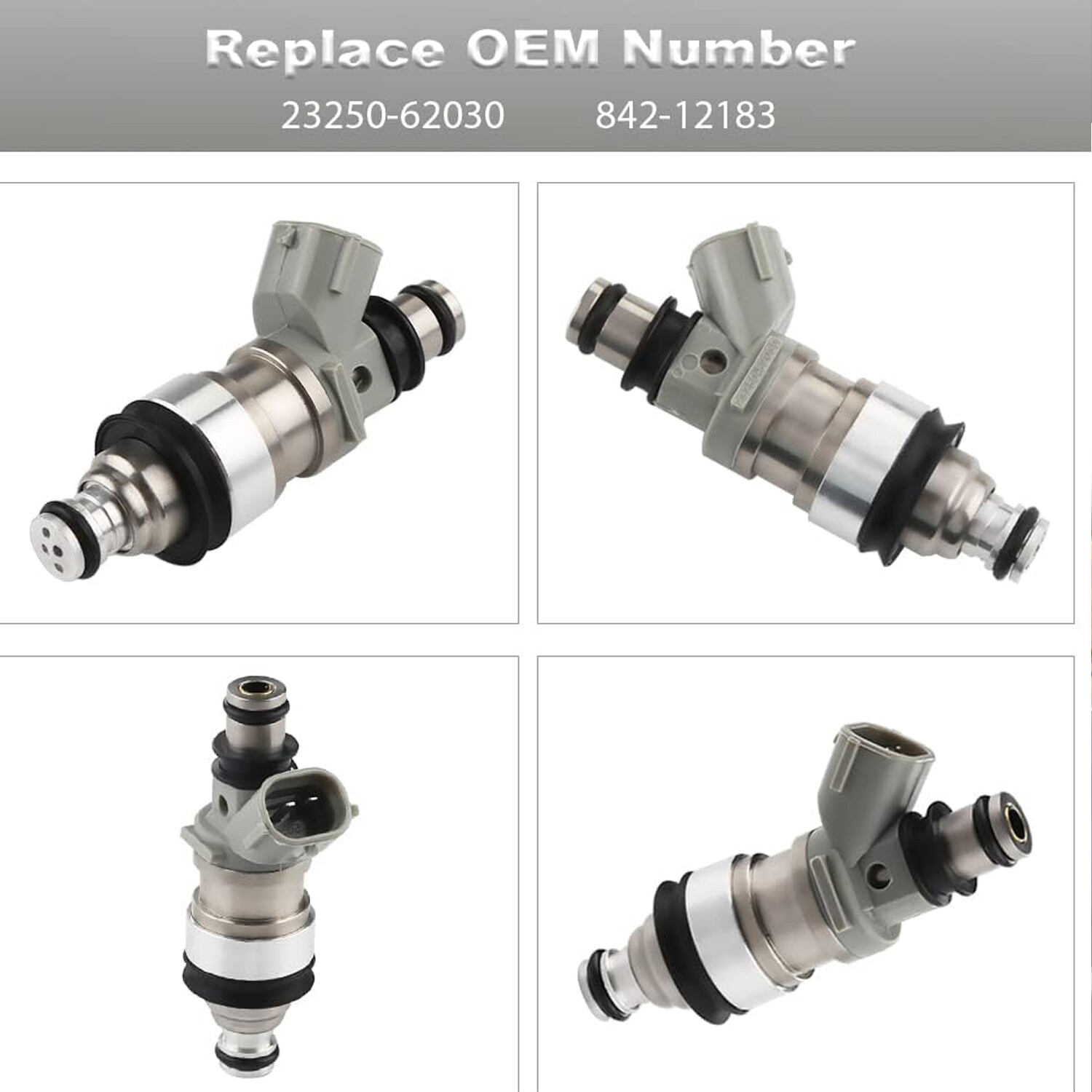 Fuel Tanks For Toyota 4Runner BEST UPGRADE: OEM DENSO 6-Pack Fuel