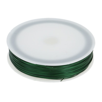 Craft Wire 0.5mm DIY Blumenstrauß Farbe Eisendraht 40m Länge Grün