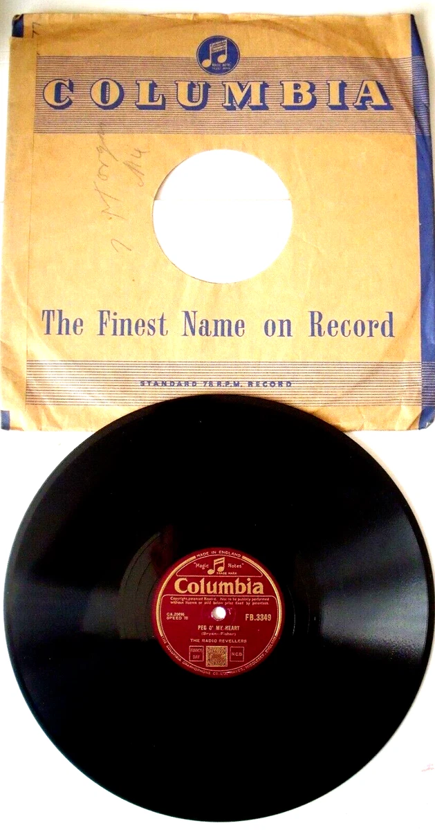 Colombia レコード Columbia 78 RPM Vinyl Records | Updated Sep 2026