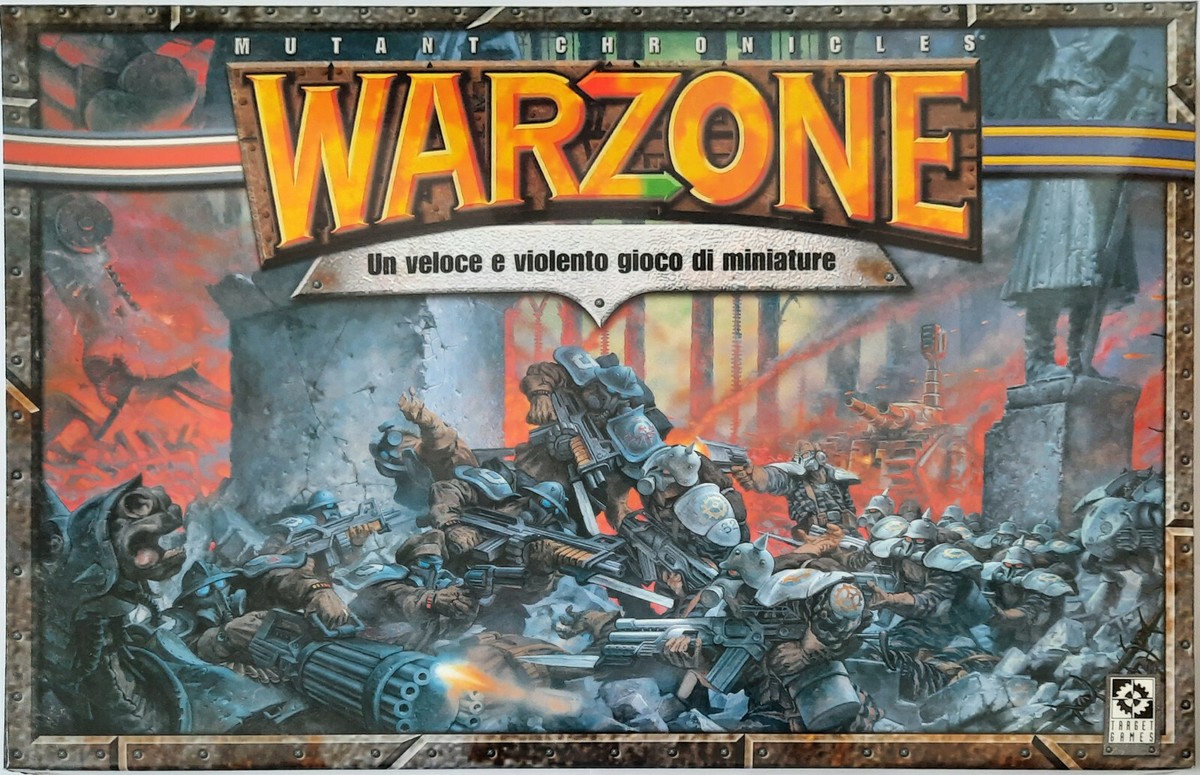 Mutant Chronicles Warzone Target Games 1st & 2nd edition box | eBay