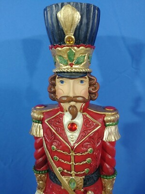 Jim Shore Heartwood Creek Victorian Toy Soldier Figurine - 14.5 Inch Holiday Decor