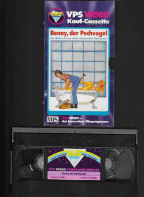 VPS Video Glasbox   Benny, der Pechvogel   Erotik   VHS Rarität  FSK 18