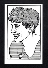 Kerri Strug Gymnast 1998 Lang Gang Picture Perfect Game of Famous Faces Card