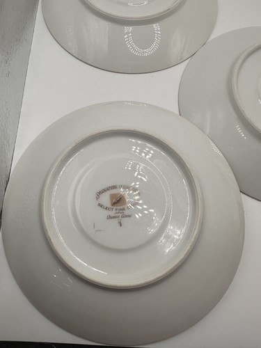 Vintage Signature Collection Queen Anne Fine China set of 5 Bread Plates-Japan - Picture 6 of 7