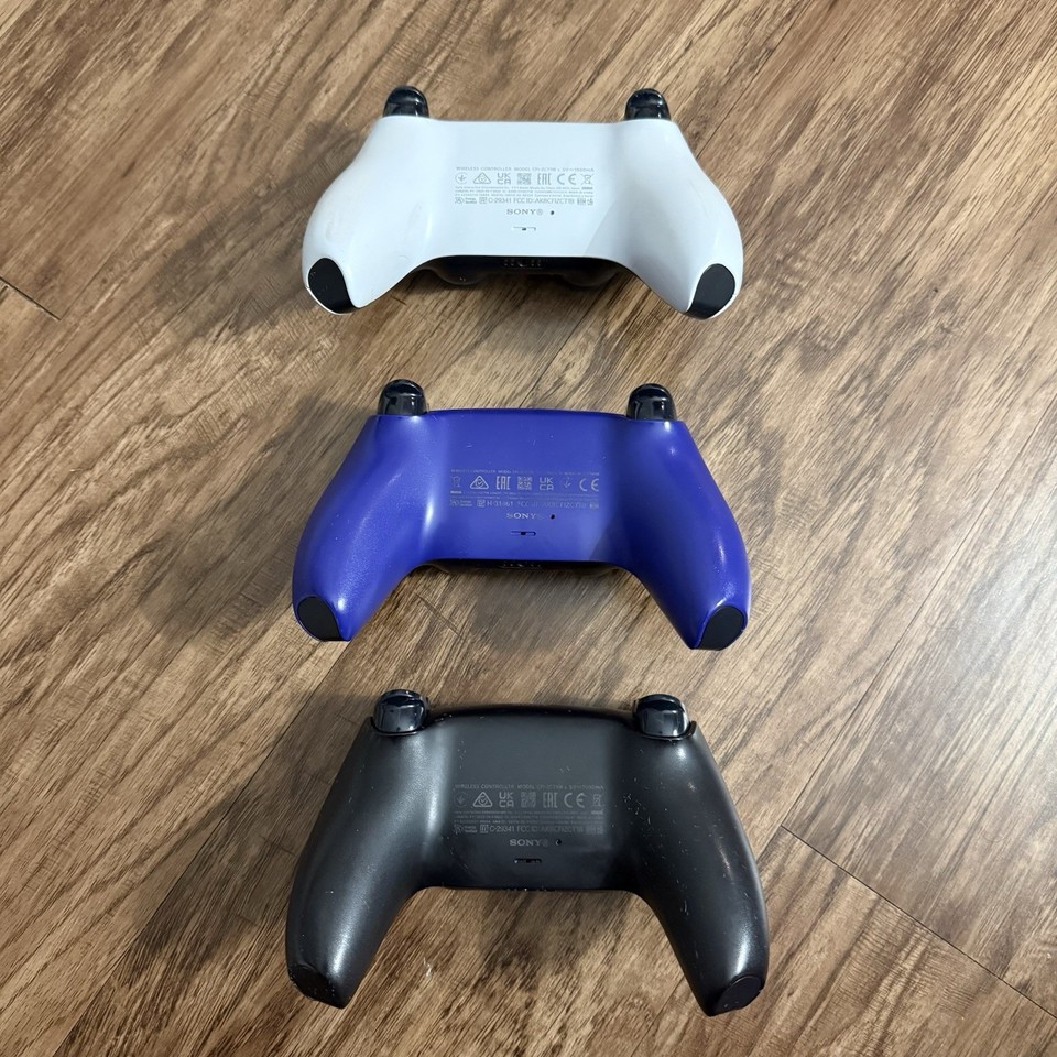 Purple Controoler Pro Sony Playstation 5 PS5 Pro 2TB Console Disc Free 4K White + 3 ...