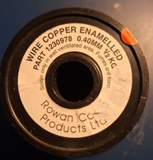 Enamelled Copper Wire - 0.40mm, 450g