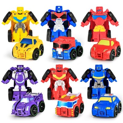 Iplay Ilearn Kinder Mini Transformers Fahrzeug Spielset
