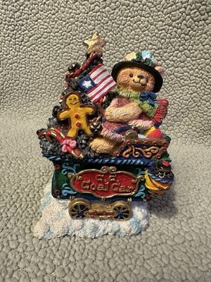 Vintage Crinkle Claus -Crinkle Coal Car 1997 Train Possible Dreams Figurine 