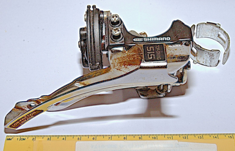 Shimano C050 FD-C051 Front Derailleur 34.9/31.8mm Touring MTB, 3x6/7-Spd for 48T
