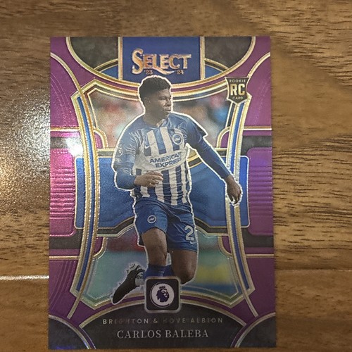 2023-24 Panini Select Carlos Baleba 008/149 Purple Prizm Mezzanine #125