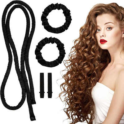 Heatless Curls Band,Overnight Curls,Heatless Lockenstangen Stangen Stirnband,Nac