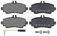 Bremsbelagsatz Scheibenbremse A.B.S. 37336 FüR Vaneo 414 Mercedes 700 CDI