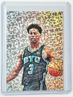 AJ Dybantsa Limited Edition Artist Signed “BYU Cougars” Refractor Card 1/1