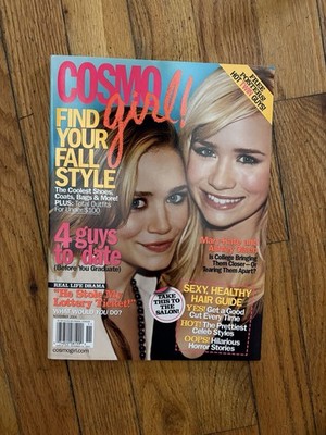 Cosmo Girl Magazine Olsen Twins Mary Kate And Ashley Olsen November 2004