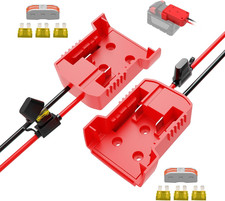 2-Pack Power Wheels Battery Adapter for Milwaukee M18 Battery Adapter- Upgrade P