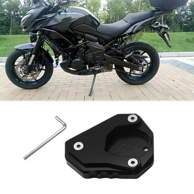 Agrandir Béquille Latérale Extension Plaque pour KAWASAKI Versys 650 KLX250 E03 - Photo 1/4