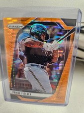 2025 Panini Prizm Prince Fielder SP Orange Pulsar /399 Brewers #59 Short Print