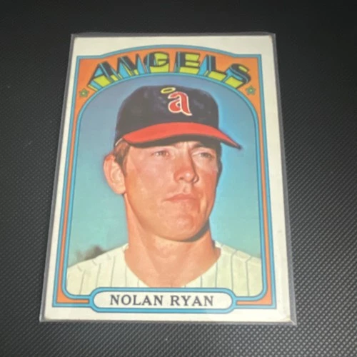 1972 Topps Nolan Ryan #595 California Angels MLB Vintage Original Baseball Card