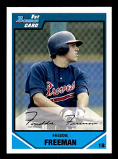 Freddie Freeman Atlanta Braves 2007 Bowman Draft Picks RC BDPP12