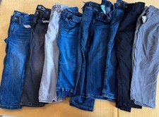9 pairs wonder nation, children  s place Boys Jeans Lot Size 4t Adjustable Waist
