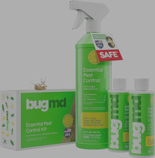 BugMD Pest Control Essential Oil Concentrate for Home Bed Bug Spray 3.7Oz 1-2PCK