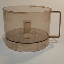 Sears Counter Craft Food Processor 400 Series Replacement Work Bowl Amber Color