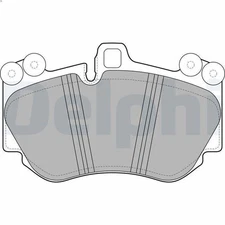 Brake Pad Set, Disc Brake DELPHI LP2116 for A5 (8T3) 4.2 2010-2017