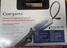 Inficon 717-202-G1 Compass Refrigerant Leak Detector, Heated Diode UNTESTED READ