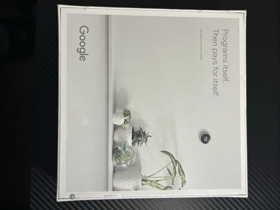 Google Nest 3rd Gen Learning Thermostat T3017US White-Brand New & Factory Sealed - Image 3 of 4