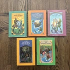 5 Chronicles Narnia C S Lewis Macmillan Book Club Incomplete 2-6 Hardcover
