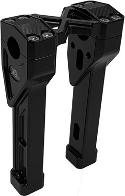 Kens Factory Next Level 1in X-Riser 8in Straight Black Universal KFR-02