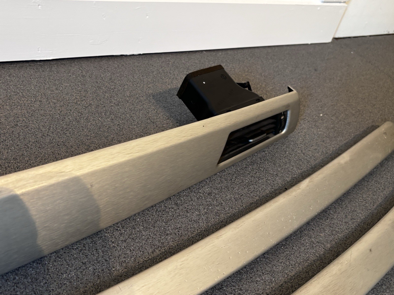 08-13 OEM BMW E92 E93 M3 Brushed Aluminum Interior Trim Dash Panels SET *