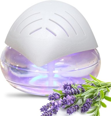 Luftfilter Aroma Diffuser Ionisator mit 30ml ätherischen Ölen, Wasser Luftreiniger &