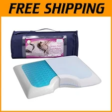 Orthopedic Cooling Gel Side Sleeper Pillow