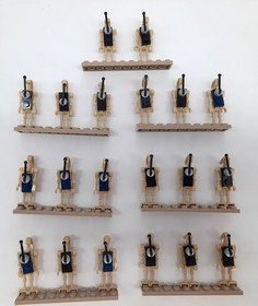 LEGO Star Wars Lot of 20 Battle Droids sw0001 w/ Custom Radio Backpacks Set 7662