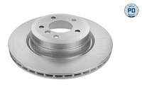 2X Bremsscheibe Hinten Meyle 315 523 0051 PD FÜR BMW