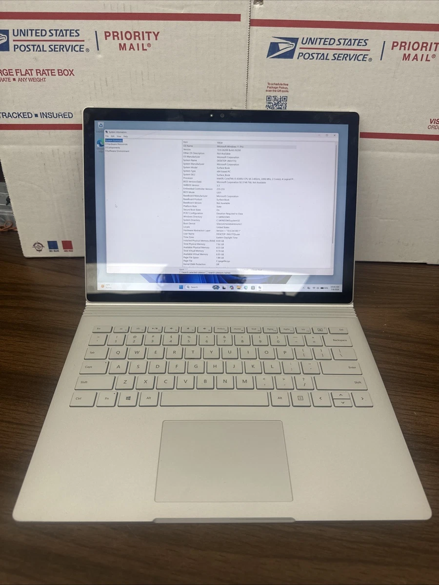 Microsoft Surface Book Intel Core i5 6th Gen. PC Laptops