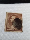 Vintage 1883 US Stamp Scott 210 Washington 2c Used Brown or Copper
