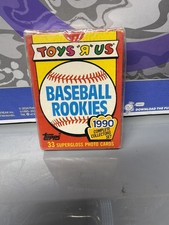 1990 Toys R Us Rookie Factory Sealed Baseball Collectors Edition 33 Card Set 
