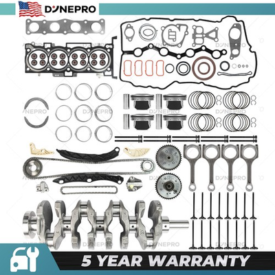#ad Engine Overhaul Rebuild Complete Kit Full Gasket Set Timing For Hyundai Kia 2.4L $2.99