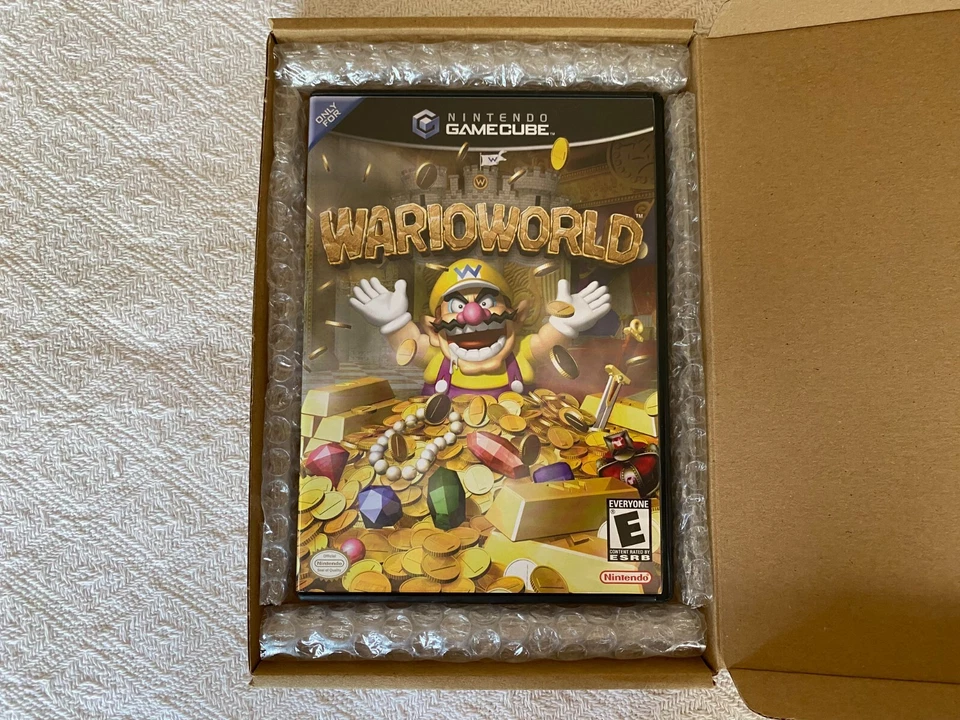 Wario World Nintendo Gamecube - NTSC-U/C USA VGC CIB - High Quality Packing - Image 2 of 4