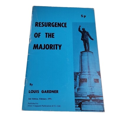 Resurgence of the Majority Louis Gardner 1971 Paperback Book