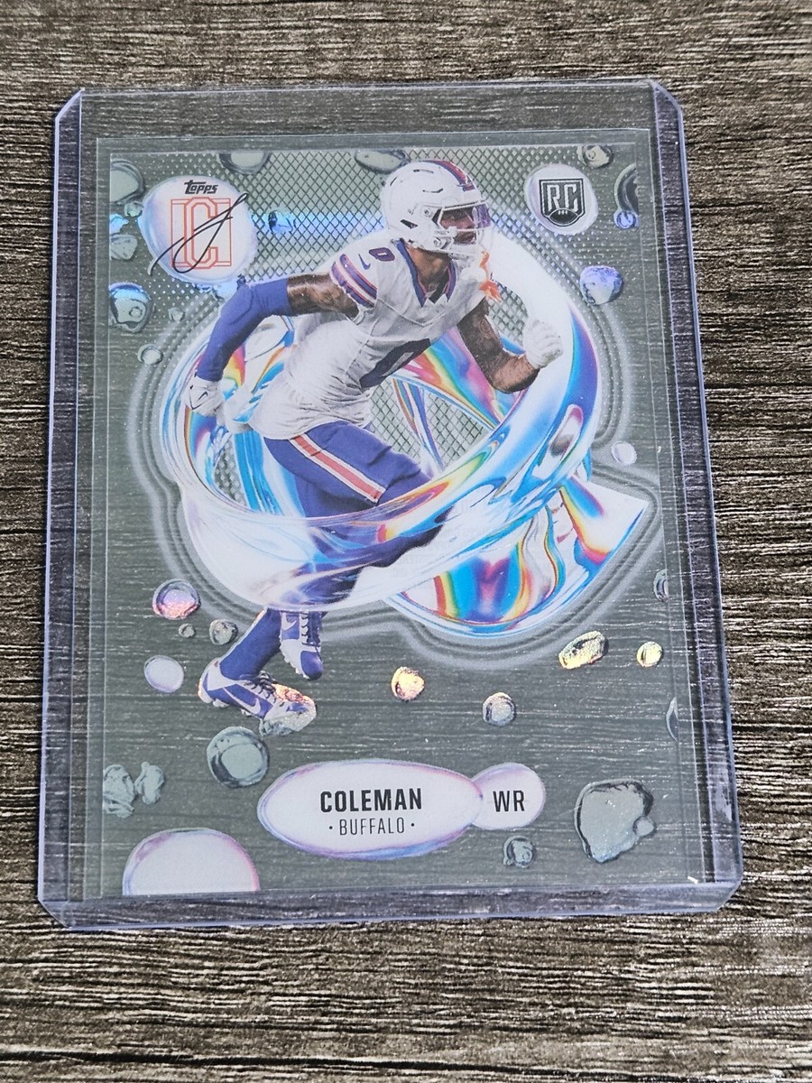 2025 TOPPS SIGNATURE CLASS #F-12 - KEON COLEMAN - FLUIDITY CARD | eBay