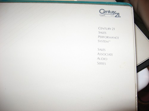 Cartella di lavoro vendite vintage Assoc Century 21, manuale di formazione e nastri audio - Foto 16 di 18