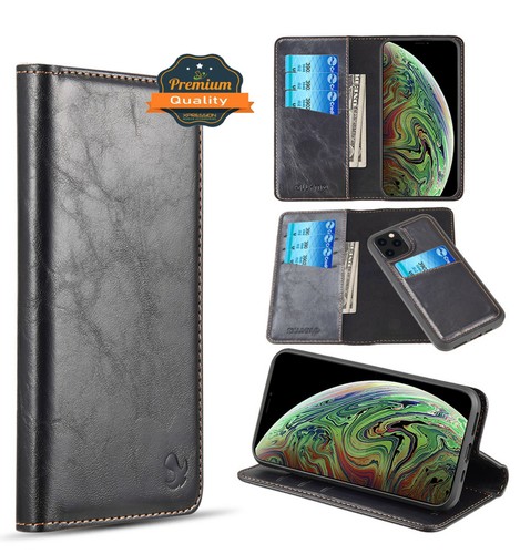 Funda XPM para iPhone 12 Pro Max Mini Cuero Abatible Billetera Tarjeta Bolsa Soporte Cubierta - Imagen 12 de 38