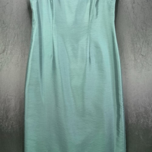 Jessica Howard 2 Piece Sequin Floral Suit Dress Size 8 Seafoam Blue Green Luxe - Picture 9 of 21