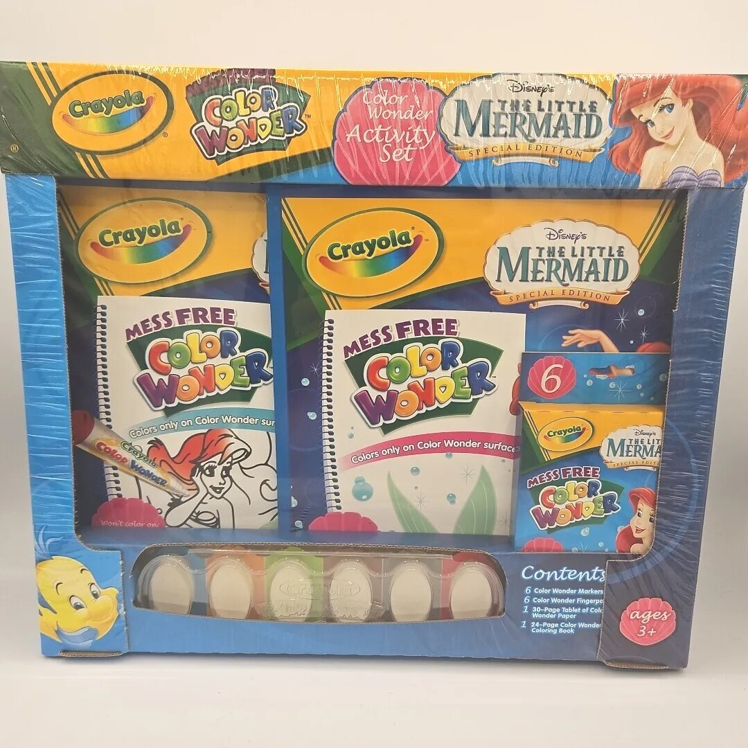 2006 Crayola Color Wonder Disney The Little Mermaid Ariel Princess