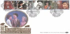 22Ct GOLD Queen 40 Years Accession GB Benham FDC Buckingham Palace 1992 (136007)