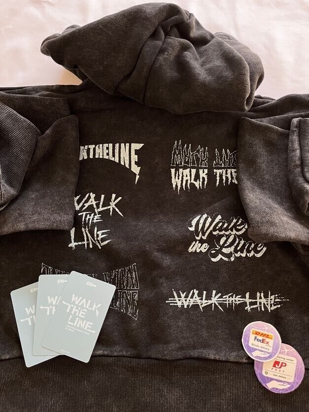 ENHYPEN World Tour in Japan JP Walk The Line ZIP UP HOODIE With Photocard Size M | eBay ENHYPEN World Tour in Japan JP Walk The Line ZIP UP HOODIE With Photocard Size M | eBay